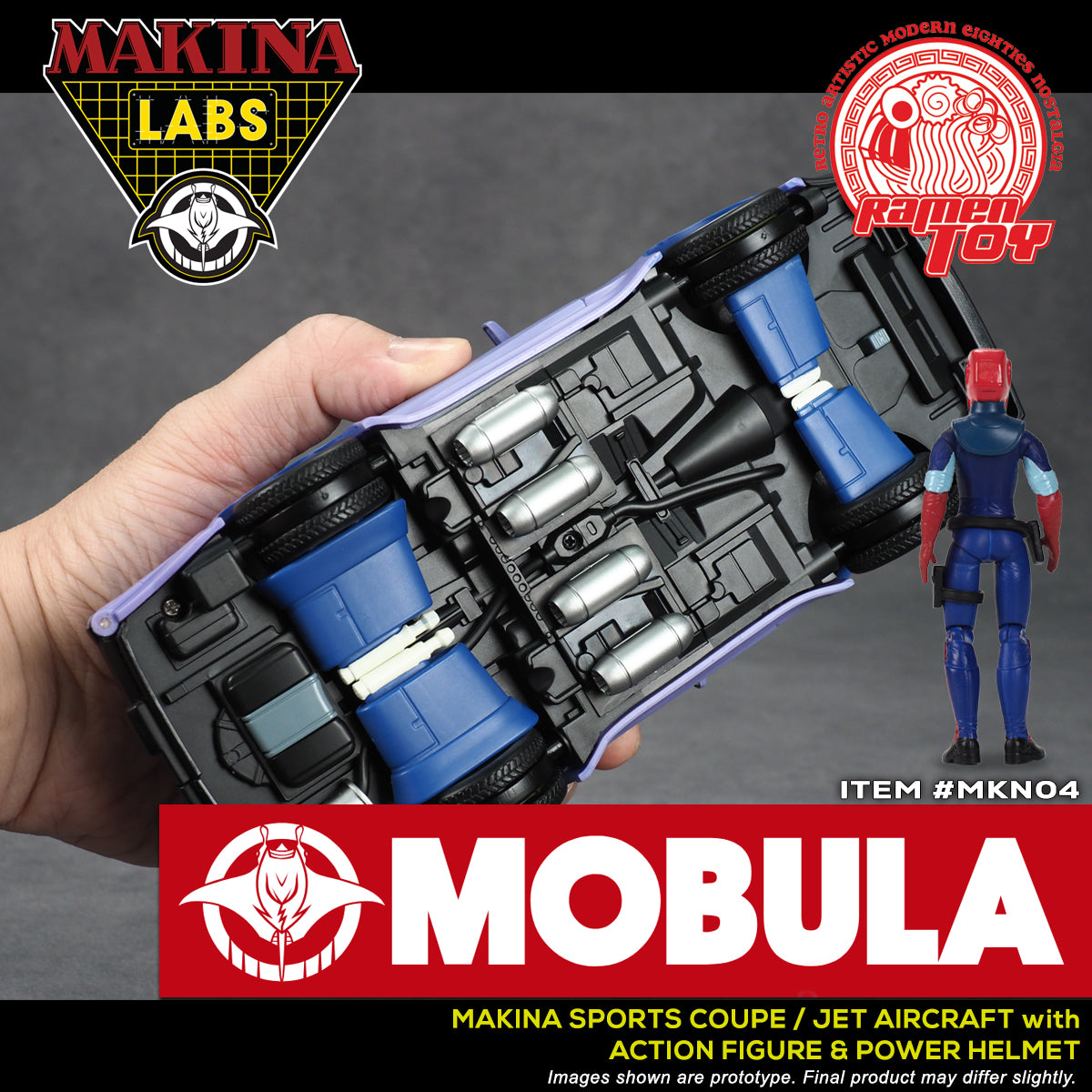 ITEM #MKN04 - MOBULA (Pre-Order) #Early-Bird-Price