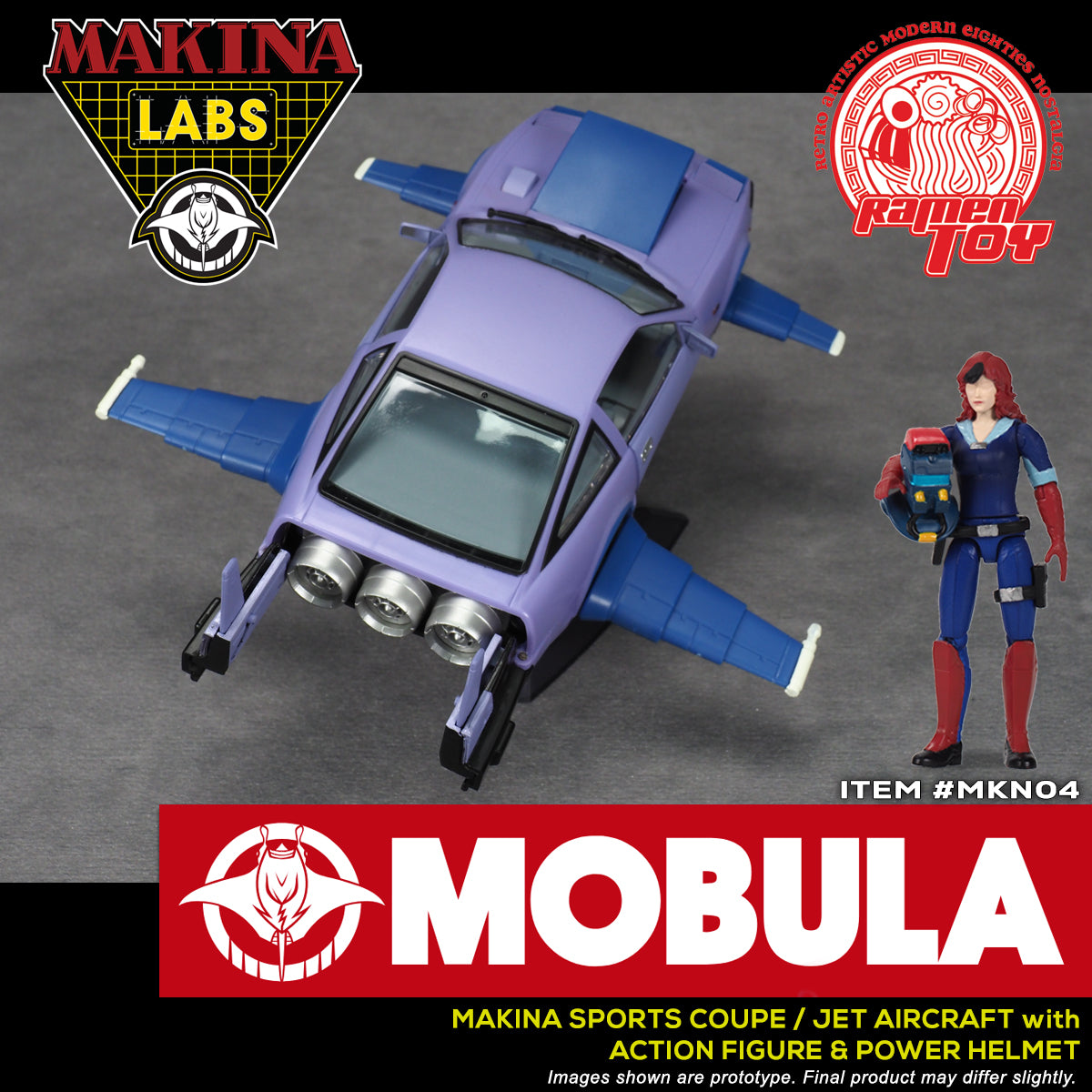 ITEM #MKN04 - MOBULA (Pre-Order) #Early-Bird-Price – Ramen Toy