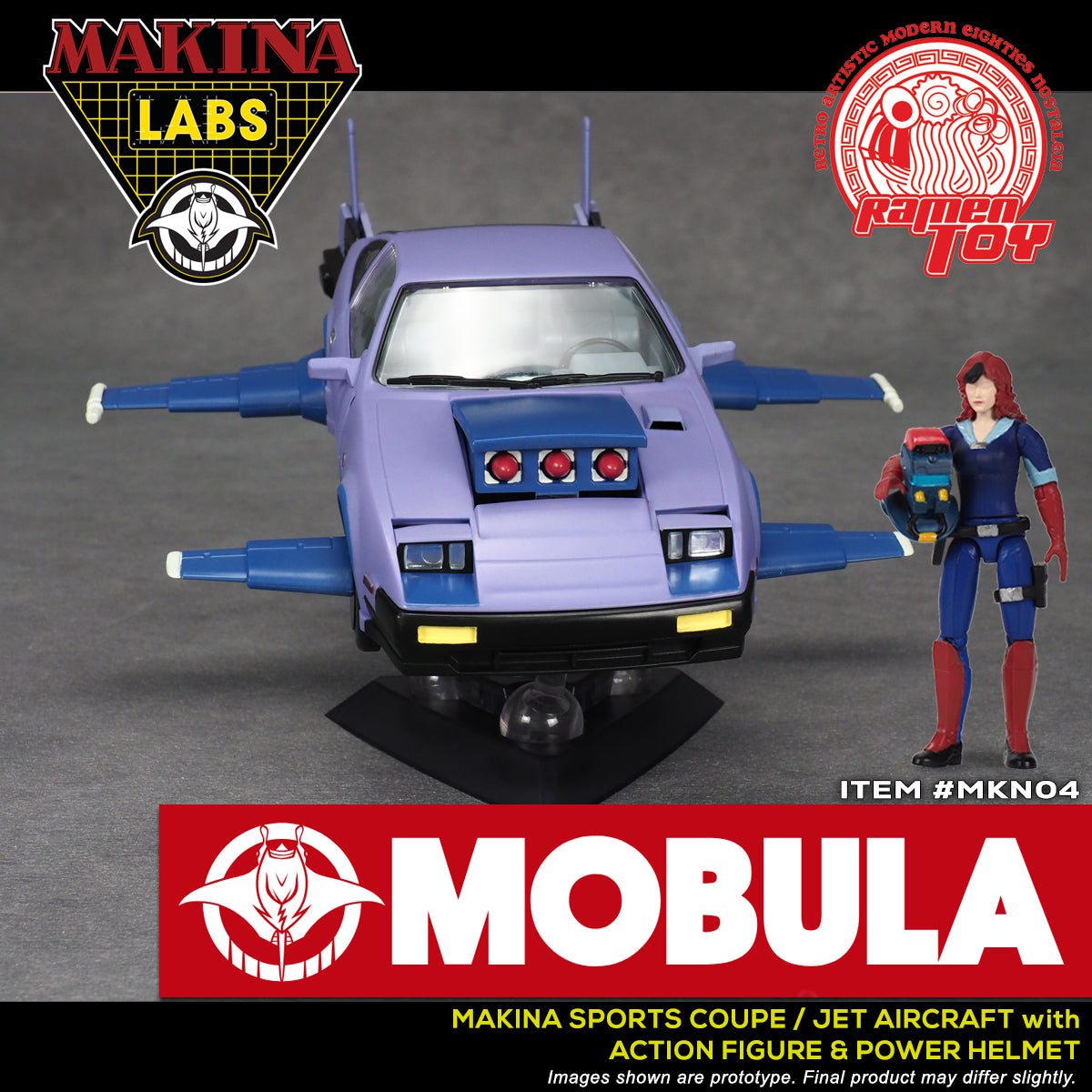 ITEM #MKN04 - MOBULA (Pre-Order) #Early-Bird-Price
