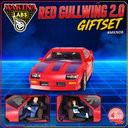 ITEM #MKN06 - RED GULLWING 2.0 GIFTSET (PRE-ORDER) #EARLY-BIRD-PRICING