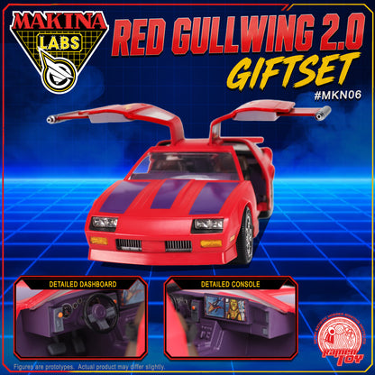 ITEM #MKN06 - RED GULLWING 2.0 GIFTSET (PRE-ORDER) #EARLY-BIRD-PRICING
