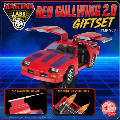 ITEM #MKN06 - RED GULLWING 2.0 GIFTSET (PRE-ORDER) #EARLY-BIRD-PRICING