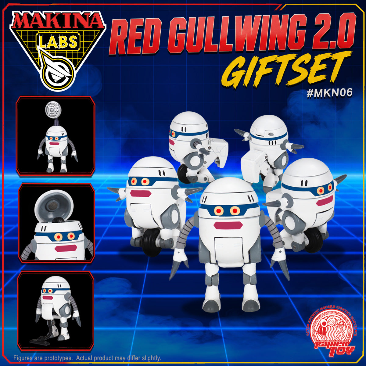 ITEM #MKN06 - RED GULLWING 2.0 GIFTSET (PRE-ORDER) #EARLY-BIRD-PRICING