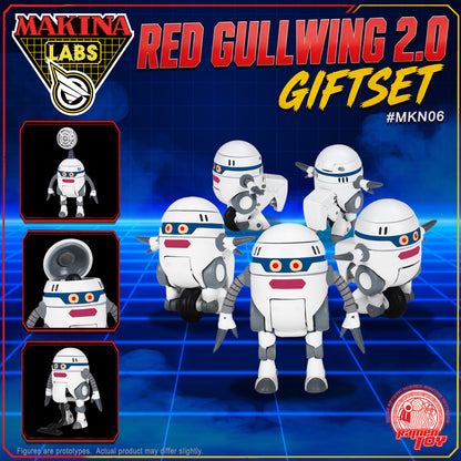 ITEM #MKN06 - RED GULLWING 2.0 GIFTSET (PRE-ORDER) #EARLY-BIRD-PRICING