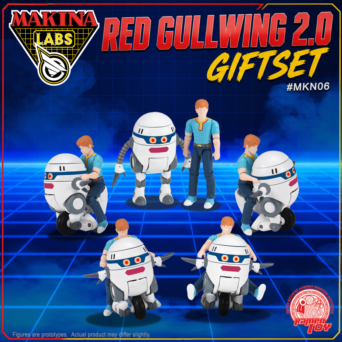 ITEM #MKN06 - RED GULLWING 2.0 GIFTSET (PRE-ORDER) #EARLY-BIRD-PRICING
