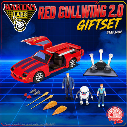 ITEM #MKN06 - RED GULLWING 2.0 GIFTSET (PRE-ORDER) #EARLY-BIRD-PRICING