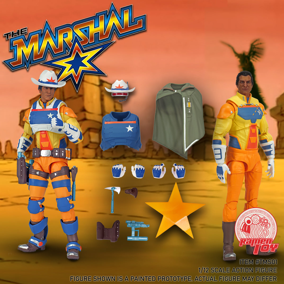 ITEM #TMS01 - The Marshal (PRE-ORDER) – Ramen Toy