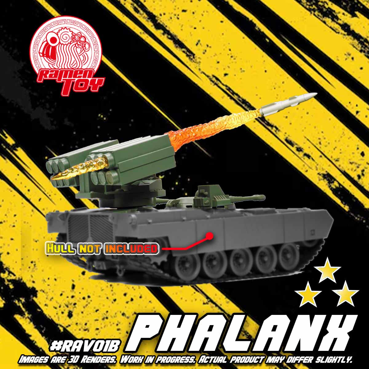 #RAV01B - [ACCESSORY PACK] PHALANX (PRE-ORDER)