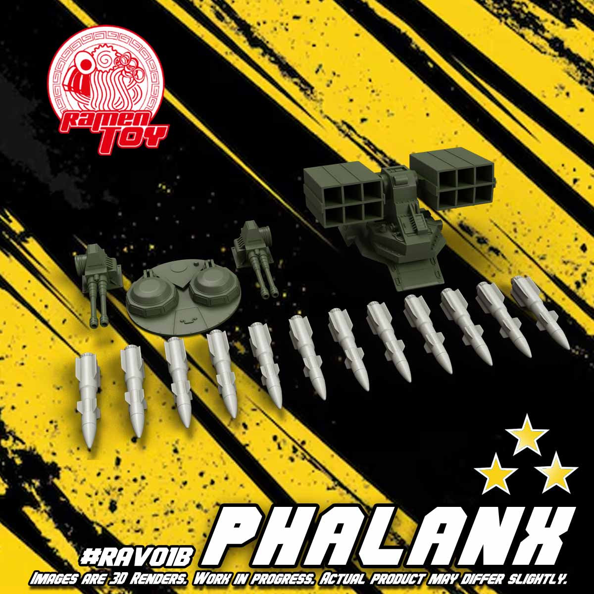 #RAV01B - [ACCESSORY PACK] PHALANX (PRE-ORDER)