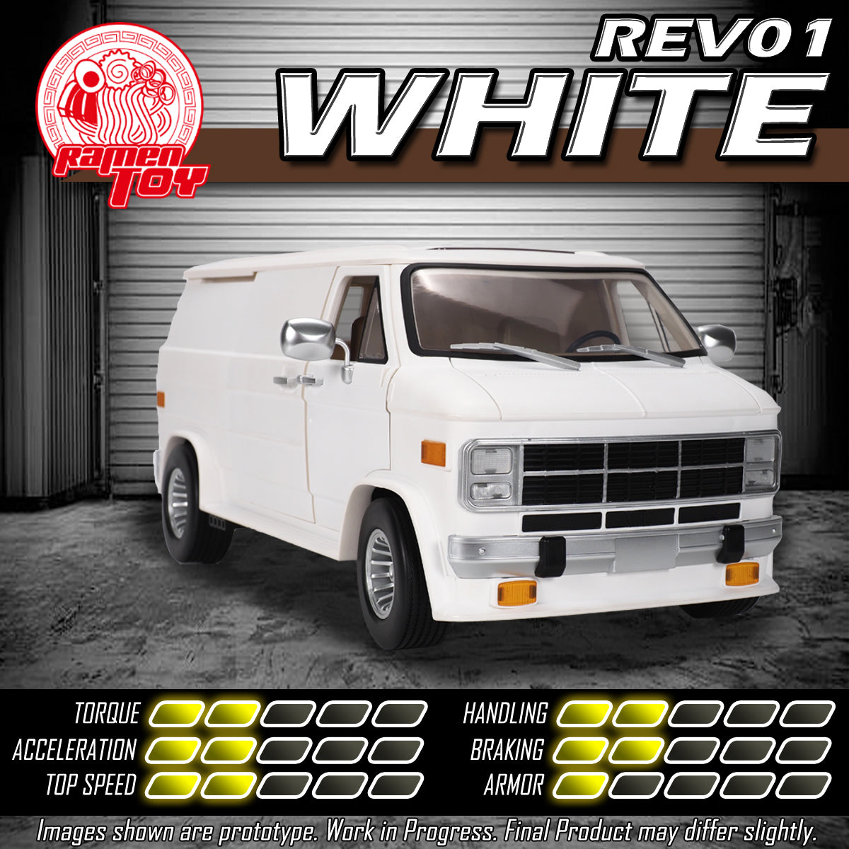 #REV01 - White – Ramen Toy