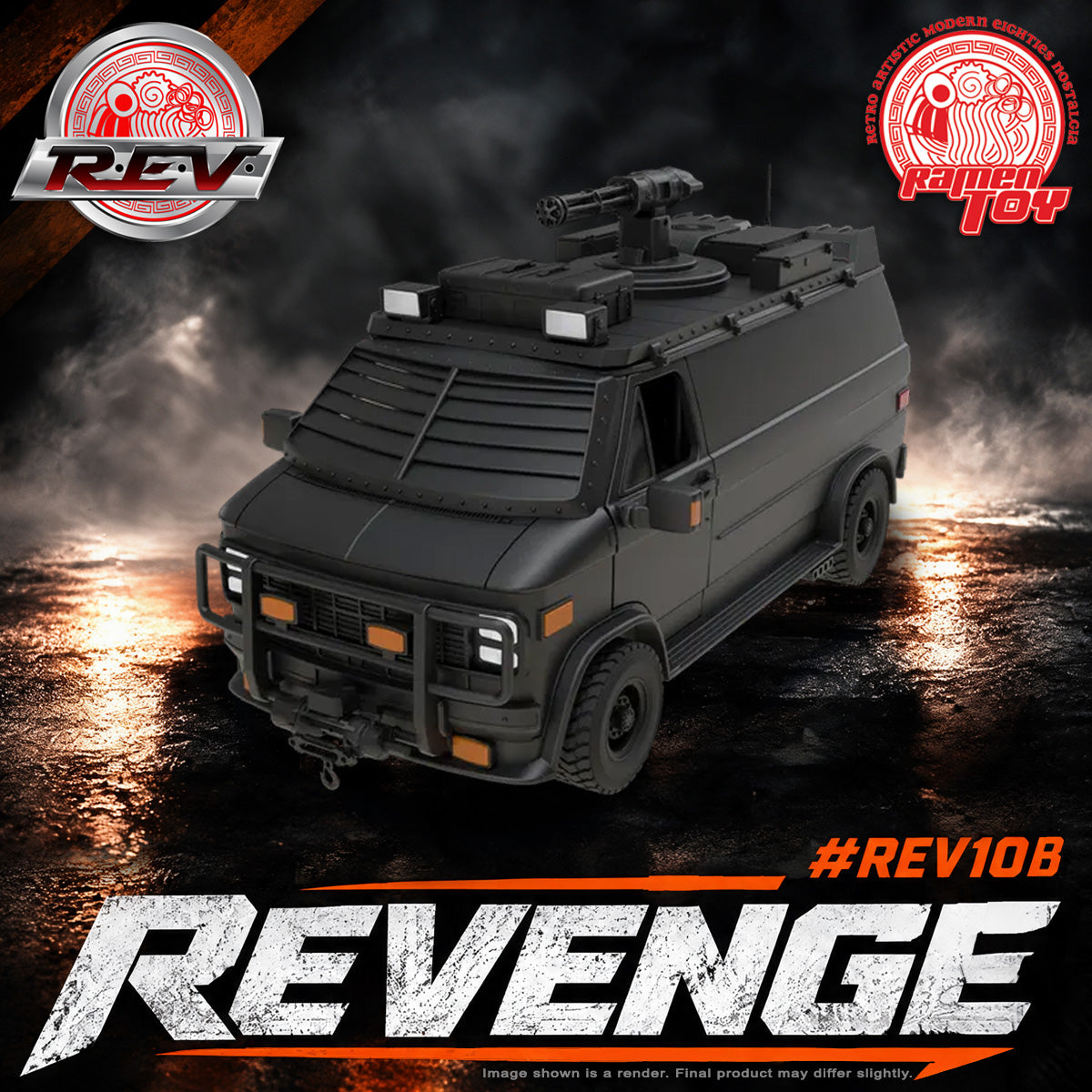 #REV10B - REVENGE (BLACK) (Pre-Order) #Early-Bird-Price