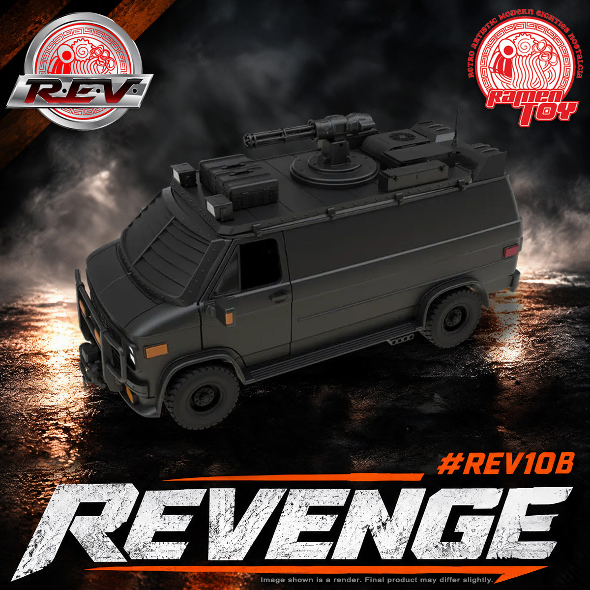 #REV10B - REVENGE (BLACK) (Pre-Order) #Early-Bird-Price
