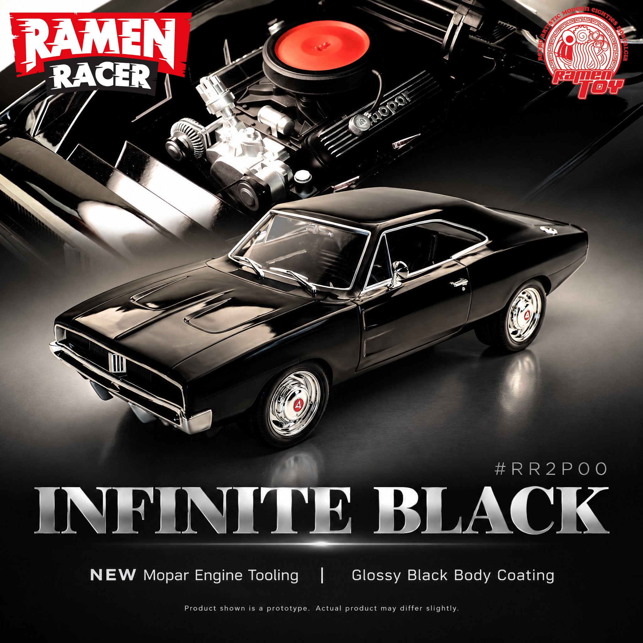 RR2P00 - Ramen Racer 2.0 - Infinite Black (Pre-Order) #Early-Bird