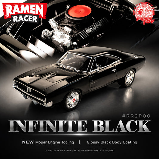 #RR2P00 - Ramen Racer 2.0 - Infinite Black (Pre-Order) #Early-Bird-Price