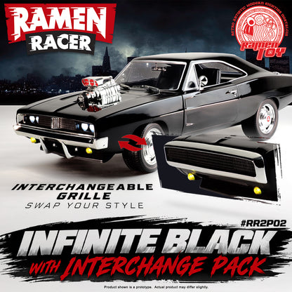 #RR2P02 - Ramen Racer 2.0 - Infinite Black with Interchange Pack (Pre-Order) #Early-Bird-Price