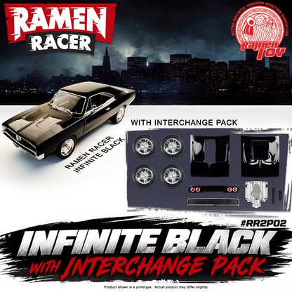 #RR2P02 - Ramen Racer 2.0 - Infinite Black with Interchange Pack (Pre-Order) #Early-Bird-Price