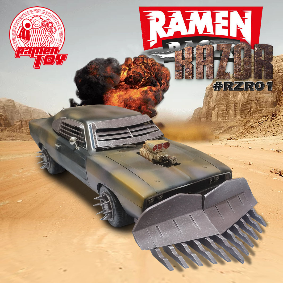 #RZR01 - RAMEN RAZOR (PRE-ORDER) #EARLY-BIRD-PRICE