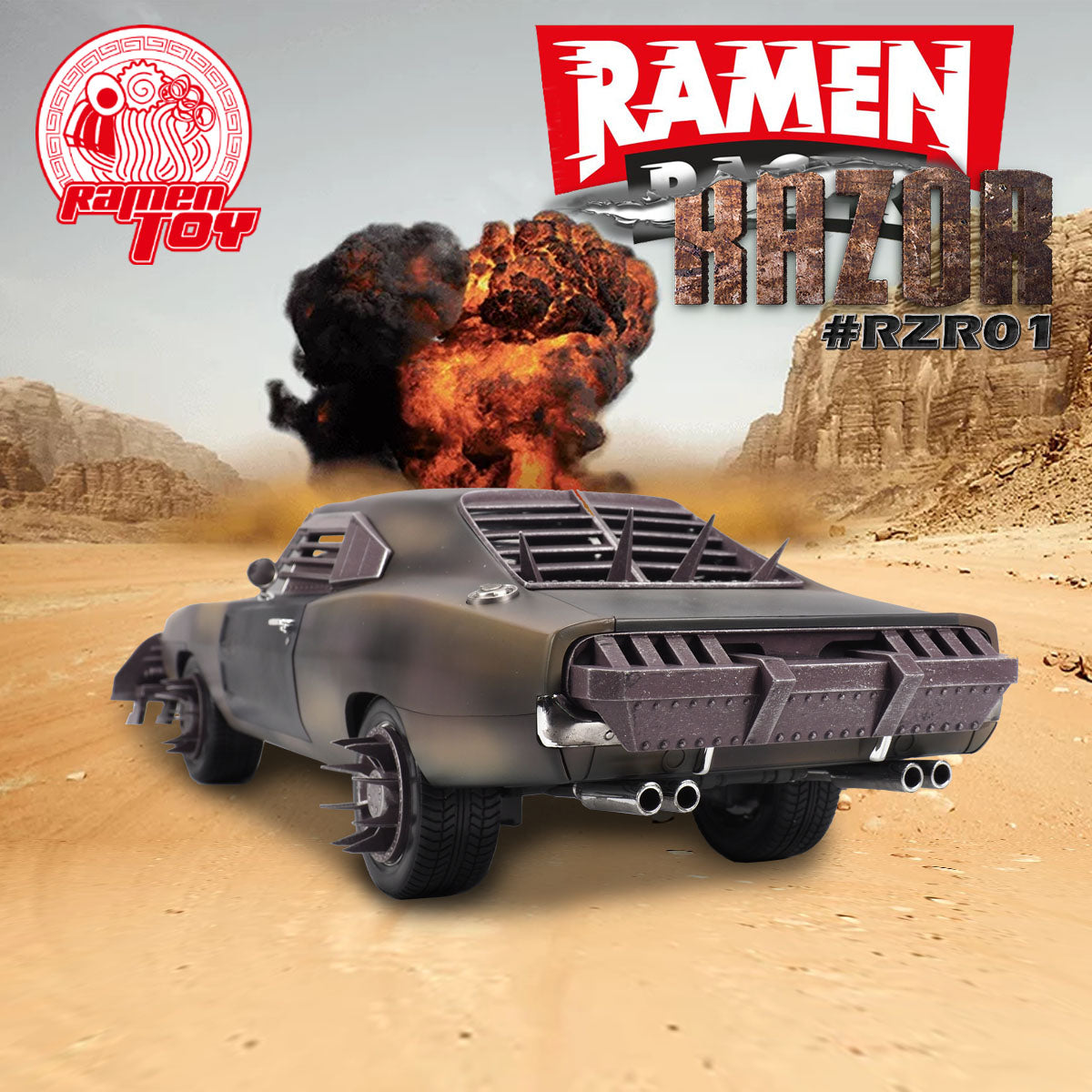 #RZR01 - RAMEN RAZOR (PRE-ORDER) #EARLY-BIRD-PRICE