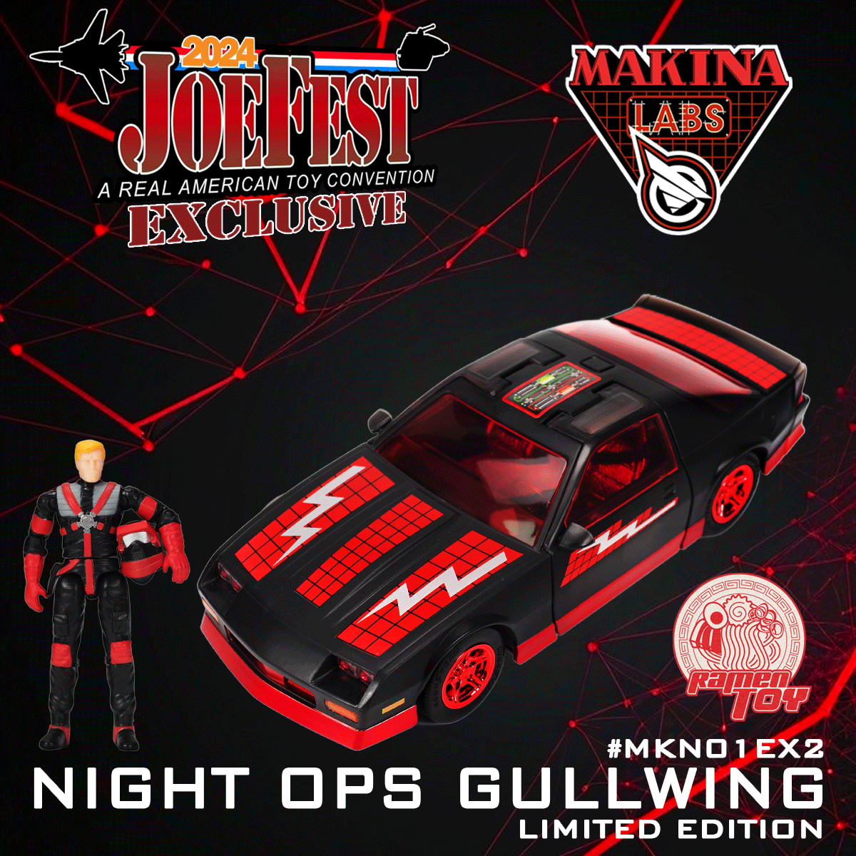 ITEM #MKN01EX2 - NIGHT OPS GULLWING