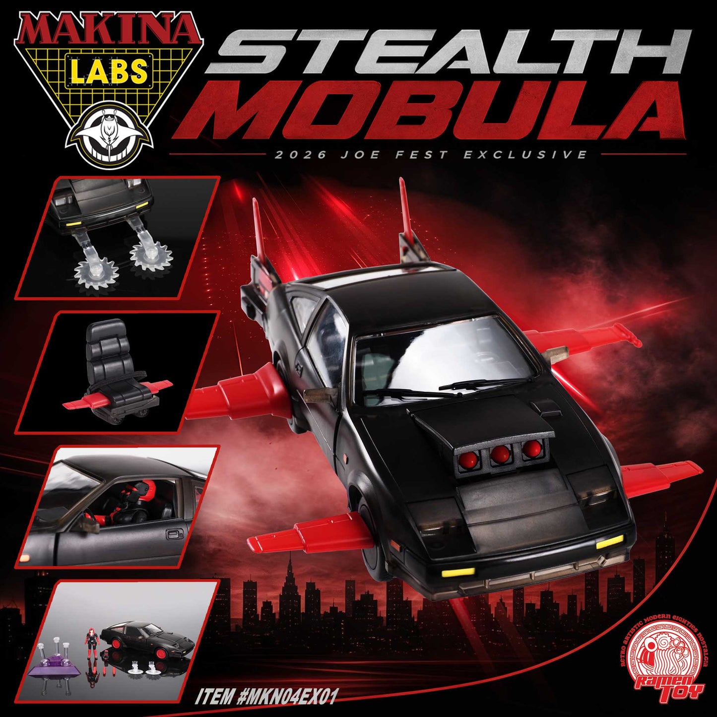 ITEM #MKN04EX01 - STEALTH MOBULA