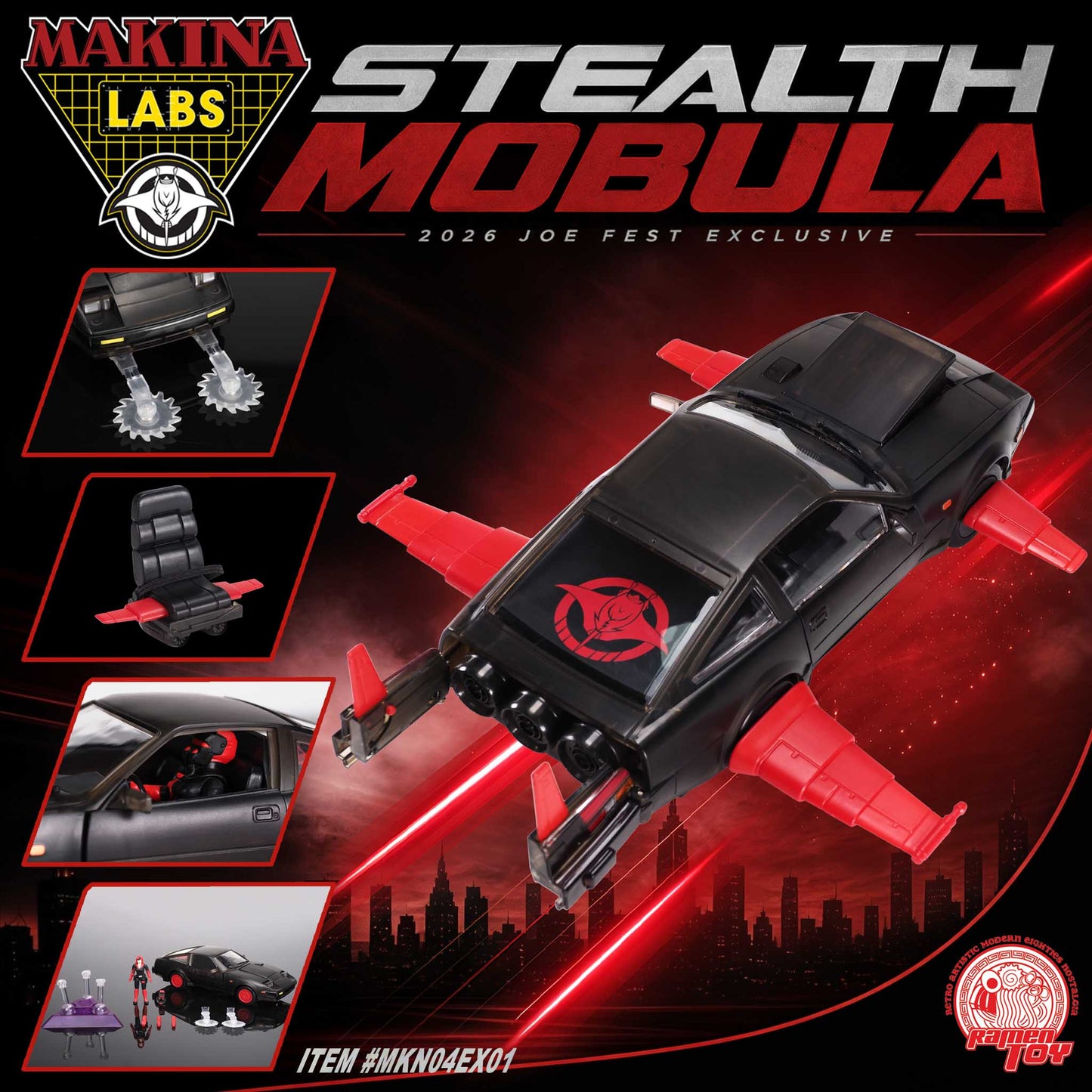 ITEM #MKN04EX01 - STEALTH MOBULA