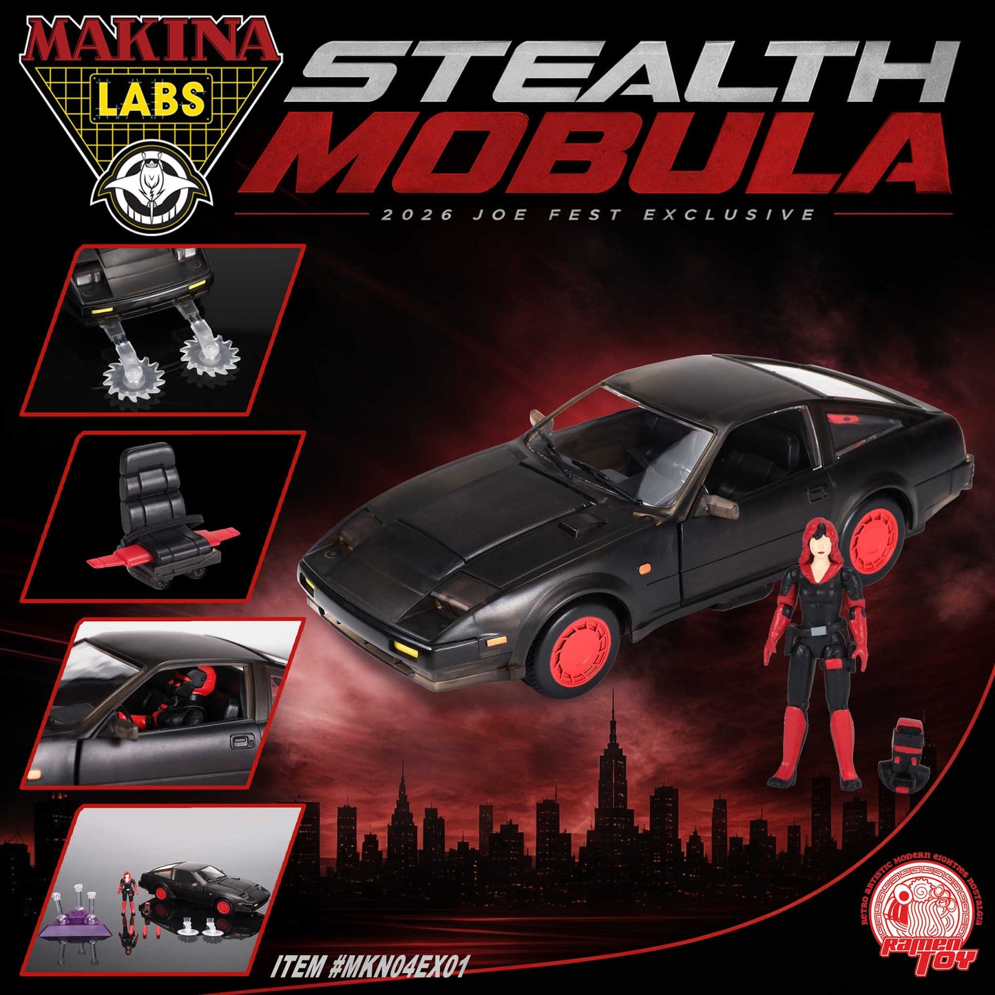 ITEM #MKN04EX01 - STEALTH MOBULA