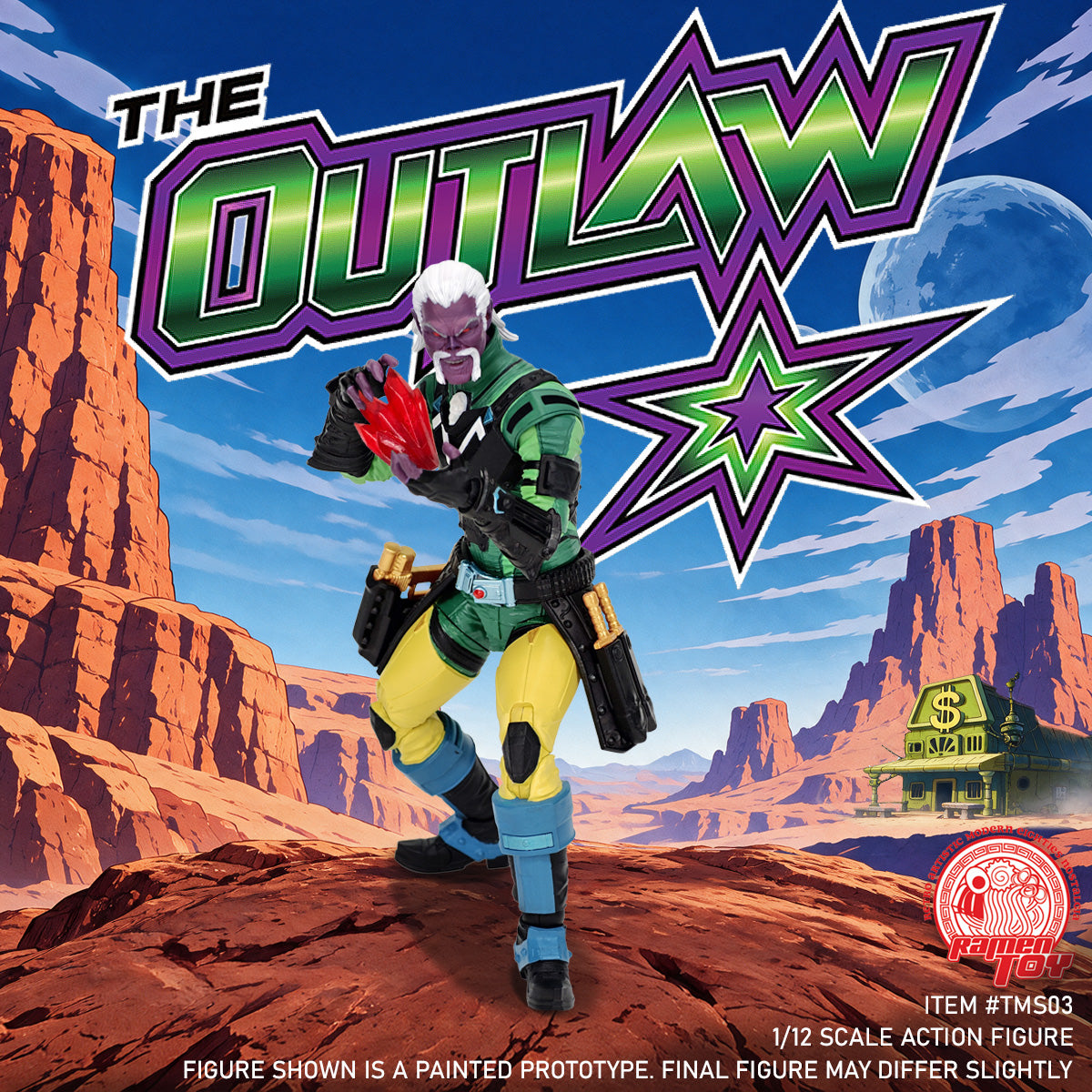 ITEM #TMS03 - THE OUTLAW (Pre-Order) #Early-Bird-Price