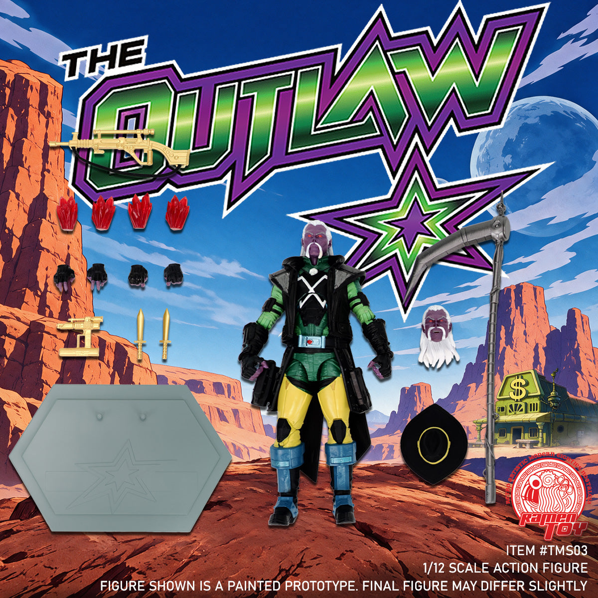 ITEM #TMS03 - THE OUTLAW (Pre-Order) #Early-Bird-Price