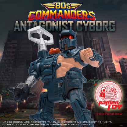 ITEM #80C05W - 80s Commander Antagonist Cyborg (ORIGINAL Version)