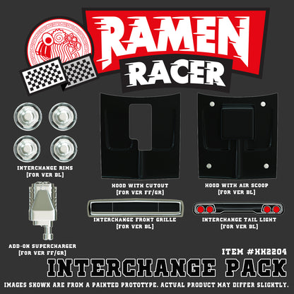 ITEM #HH2201 - RAMEN RACER (GRAPHITE BLACK) (ADVANCE PRE-ORDER)